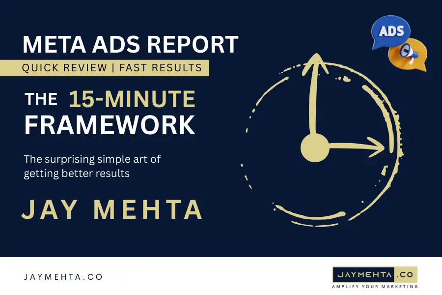 15 min meta ad health check framework by facebook ad consultant