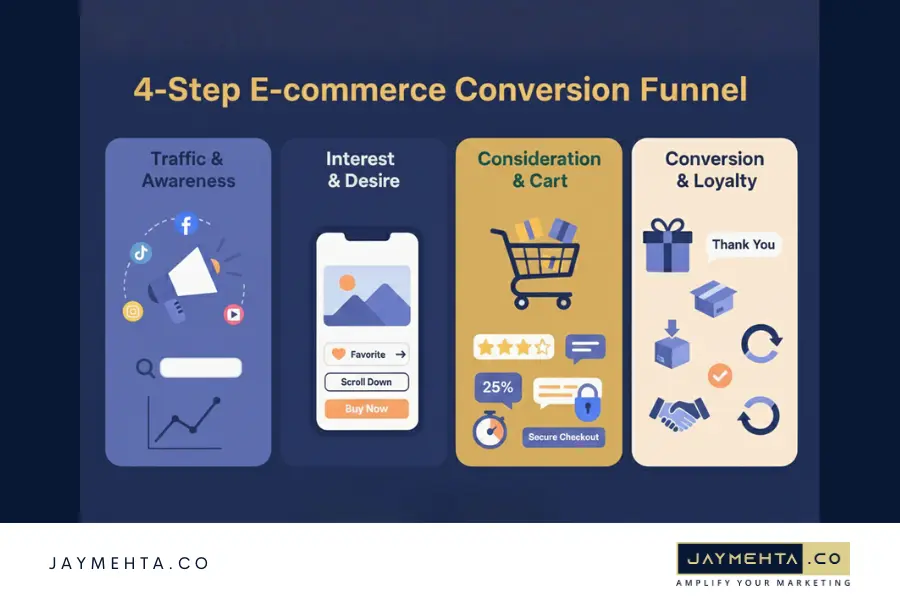 E-commerce conversion funnel: Critical meta ad health check to avoid broken experiences